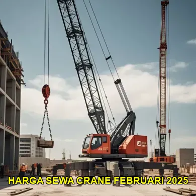 harga sewa crane februari 2025